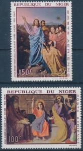 Niger stamp Paintings of Ingres set MNH 1967 Mi 170-171 WS5459