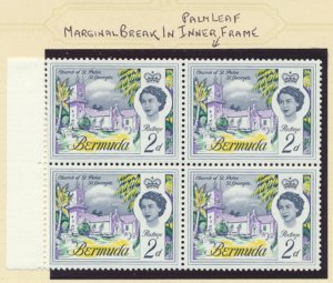 Bermuda  SG 164d var SC# 176 *MNH  variety see details and scans