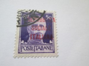 Italian Socialist Republic #3 used  2024 SCV = $2.00