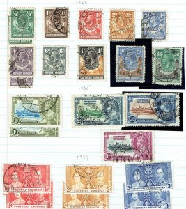 NORTHERN RHODESIA 1925-1953 Mint and used assembly on - 43771