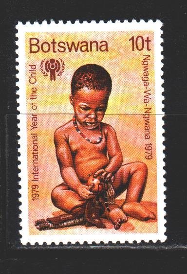 Botswana. 1979. 238 from the series. Unicef, baby children. MNH.