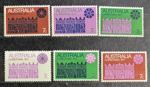 Australia #508A,C-G MNH- SCV=$40.75