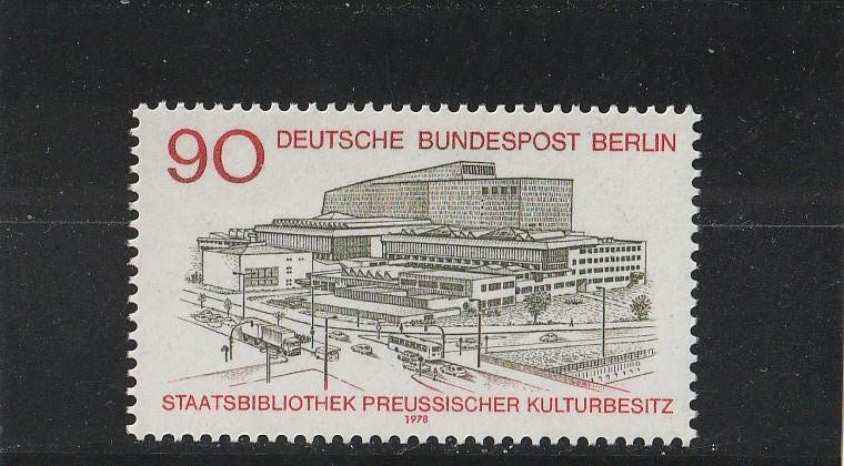 Germany  Scott#  9N421   MNH  (1978 National Library)