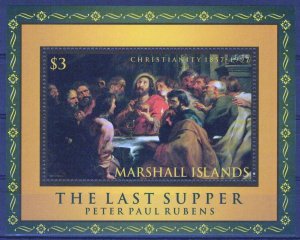 ZAYIX Marshall Islands 626 MNH The Last Supper Peter Paul Rubens 090223SM83M