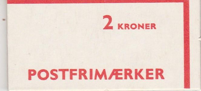 Denmark #544a Complete Booklet (V3434L)