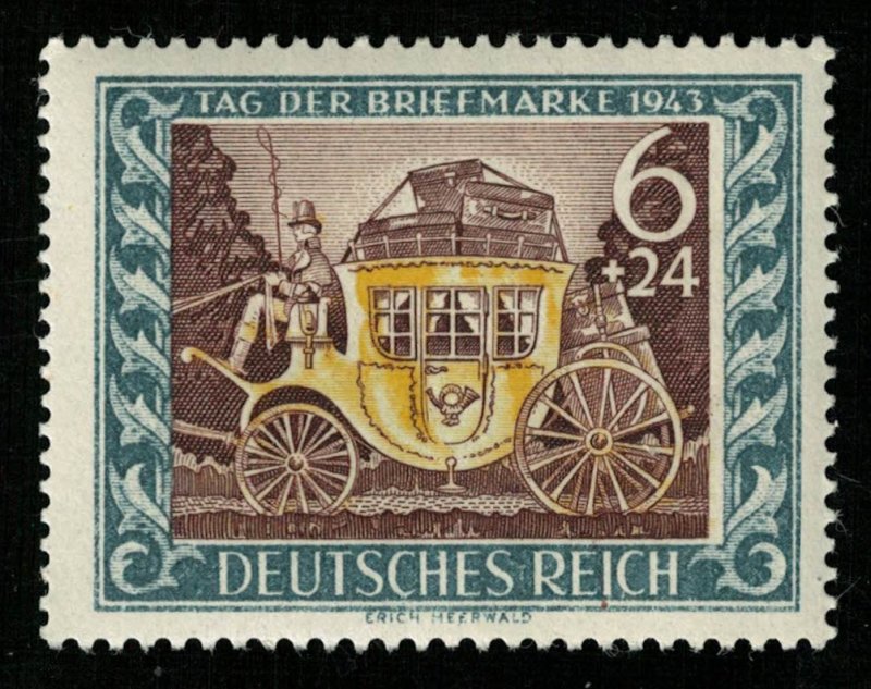 1943, Deutsches Reich, 6+24 Pfg., MNH, ** (T-9313)