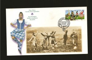 Canada SC#1655 Highland Games Cachet First Day Cover