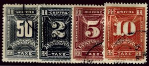 Haiti SC J1-J4 Used  F-VF hr...Worth checking out!