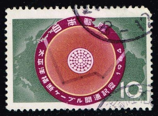 Japan #818 Opening of Transpacific Cable; used (0.25)