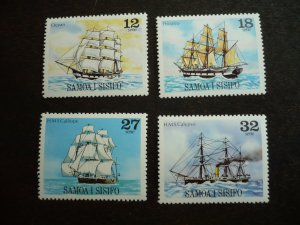 Stamps - Samoa - Scott# 543-546 - Mint Never Hinged Set of 4 Stamps