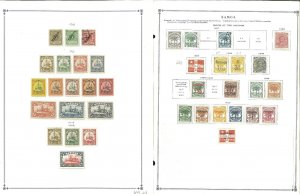 Samoa 1900-1989 MNH & H in Mounts (handful used) on Scott International Pages