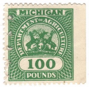 (I.B) US State Revenue : Feed Inspection 100lb (Michigan)