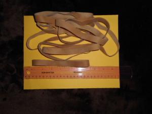 Rubber Bands for Stamp Albums 1/2 Inch Thick x 6 Inches Diameter 10 IN EVERY LOT