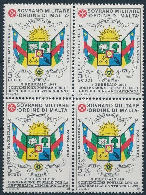 Sovereign Military Order of Malta stamp Coat of arms of South Africa WS220227