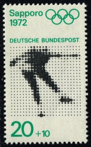 Germany #B475c Olympic Figure Skating; MNH