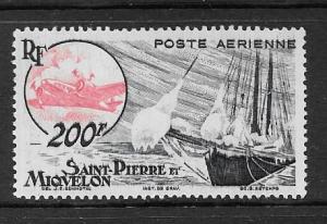 St. Pierre and Miquelon Scott #C17 Mint H Scott CV $21.00