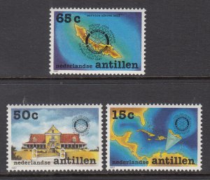 Netherlands Antilles 579-581 MNH VF
