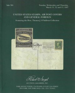 U.S. Stamps, Air Post Covers & Foreign, R.A. Siegel, Sale 785, March 11-13, 1997 