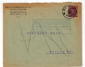 Germany cover Deutsche Bank 1923  229