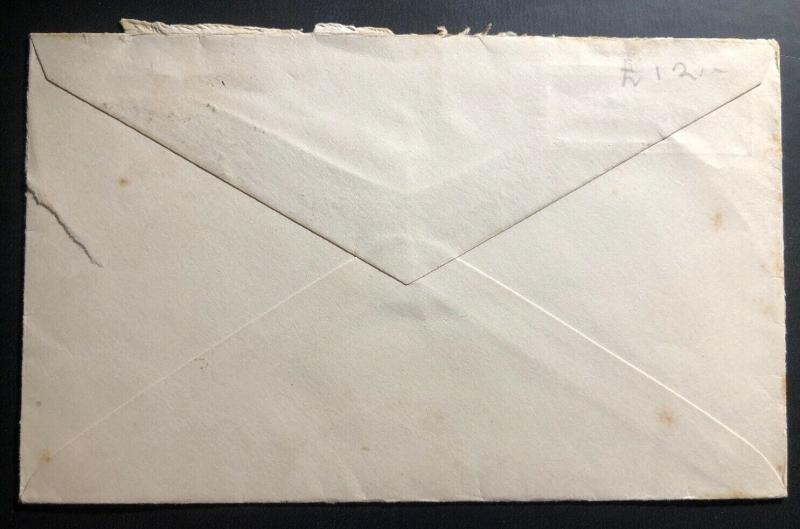 1920s Baghdad Iraq Early Airmail cover to Colchester England