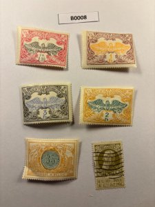 B0008 - Belgium (BE) - 1900s–1920s - multiple - mixed unused