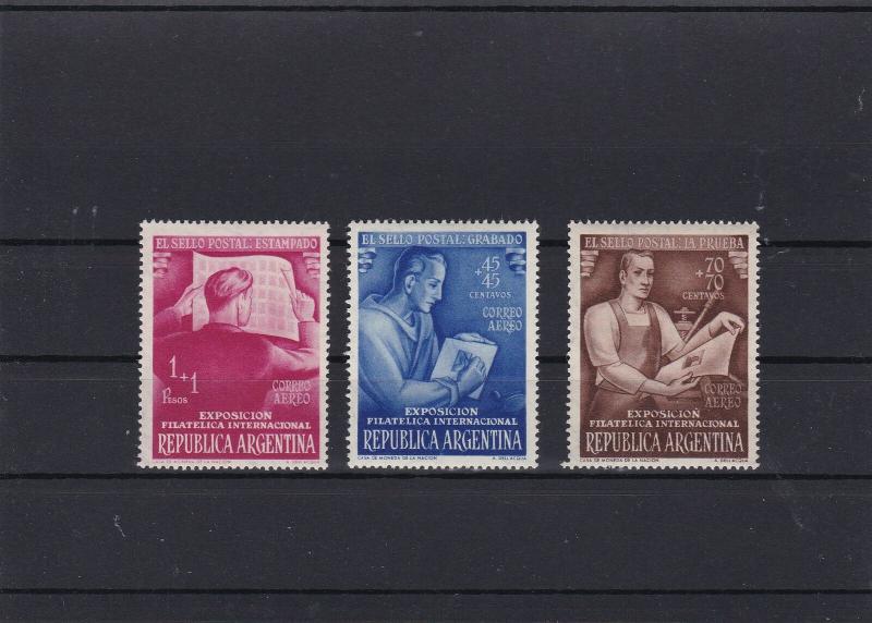 argentina philatelic exposition mint never hinged stamps ref r9365