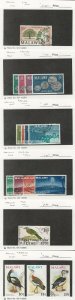 Malawi, Postage Stamp, #16, 22-25, 29-32, 63-66, 131, 239-41 Used, 1964-75, JFZ