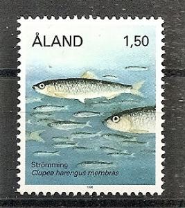 Finland-Aland Isls.  36 MNH 1990 1.50m Fish