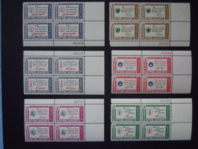 1960 US Plate Block Year Set Complete  #1139-1173  MNH OG 35 Plate Blocks