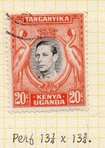 Kenya Uganda Tanganyika 1938 Early Issue Fine Used 20c. NW-157051