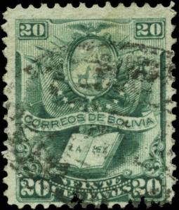 Bolivia  Scott #22 Used