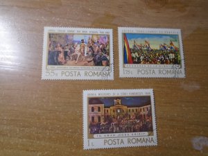Romania  #  2055-57  used