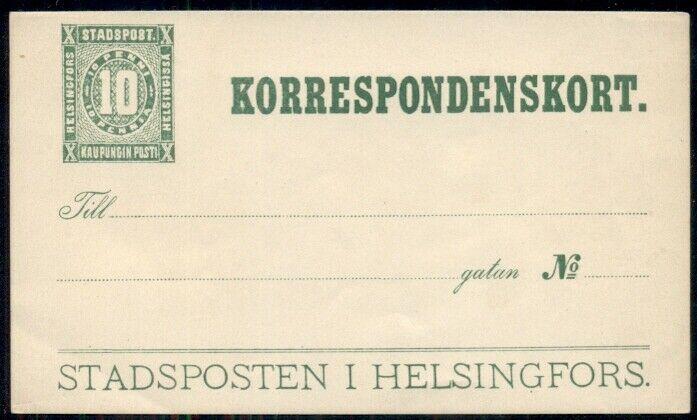 FINLAND Early Local 10pen Wrapper, unused, VF