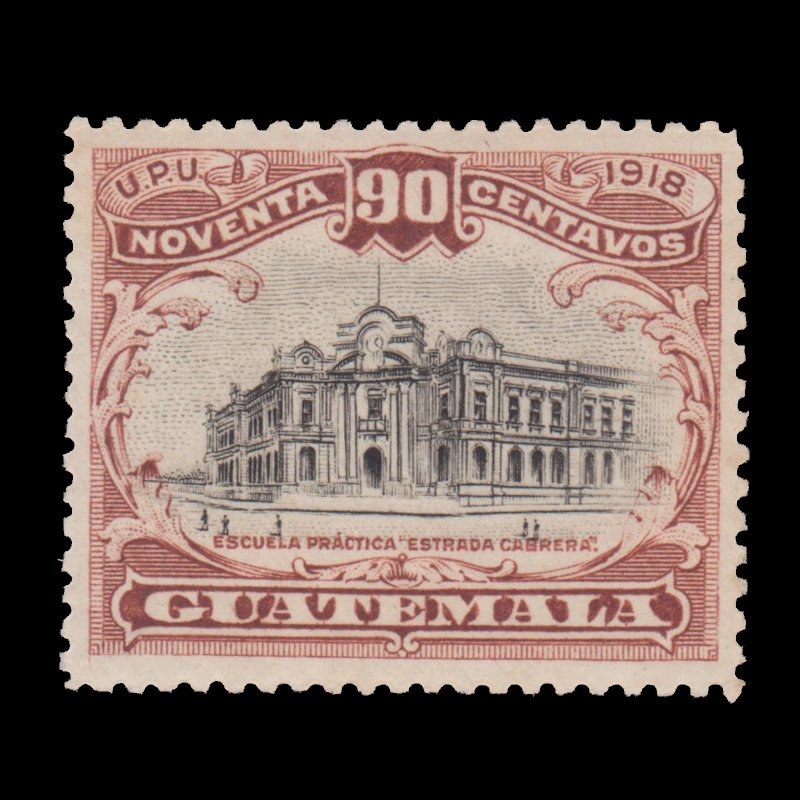 GUATEMALA STAMP 1919 SCOTT # 164. UNUSED.