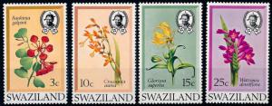 [66202] Swaziland 1971 Flora Flowers Blumen Light Toned MLH