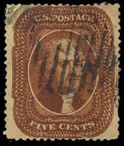 30, Used 5c VF & RARE! Cat $1,400.00