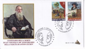 2010 - VATICAN - Sc. 1453-54 - FDC