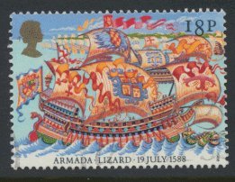 Great Britain SG 1400  Used   - Spanish Armada