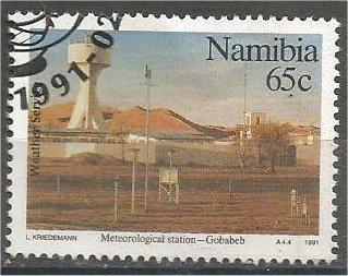 NAMIBIA, 1991, used 65c, Weather, Scott 693