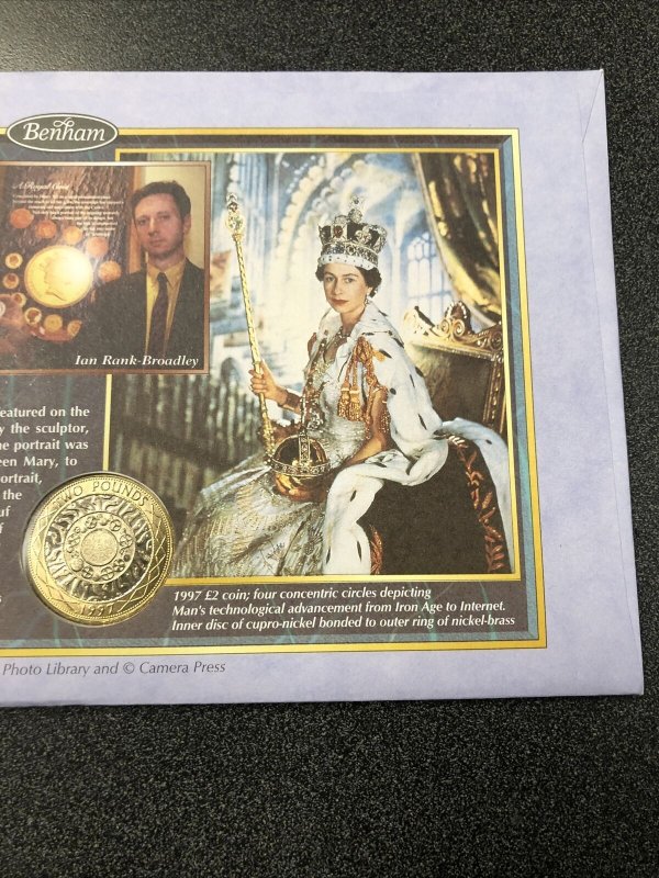 1997 New British £2 Coinage & First Day Cover