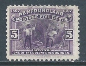 Newfoundland #65 Used 5c Mining