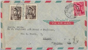 58756 - IRAQ(N) - POSTAL HISTORY - AIRMAIL COVER to ITALY 1954-