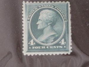 US Scott# 211, mint hinged