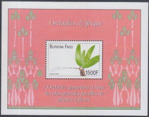 BURKINA FASO Sc# 1167 MNH SOUVENIR SHEETS - ORCHIDS