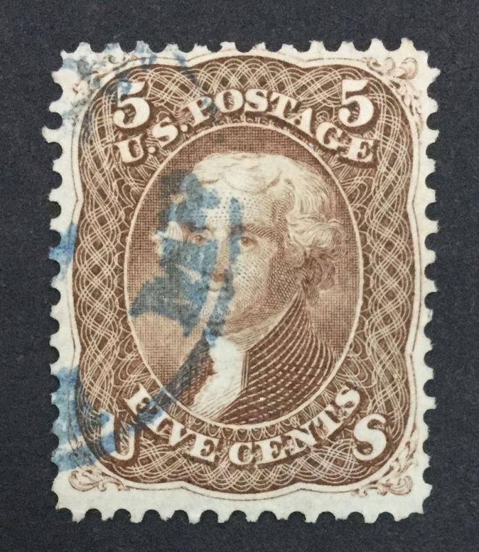 US #76 USED $140 LOT #5267