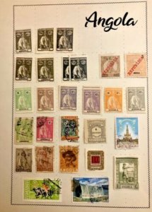 Angola - World Stamp Lot of 50+ Stamps 