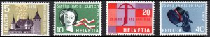 Switzerland  #365-368  Mint NH CV $2.40