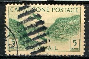 USA, Canal Zone; 1931: Scott # C7: O/Used Cpl. Set