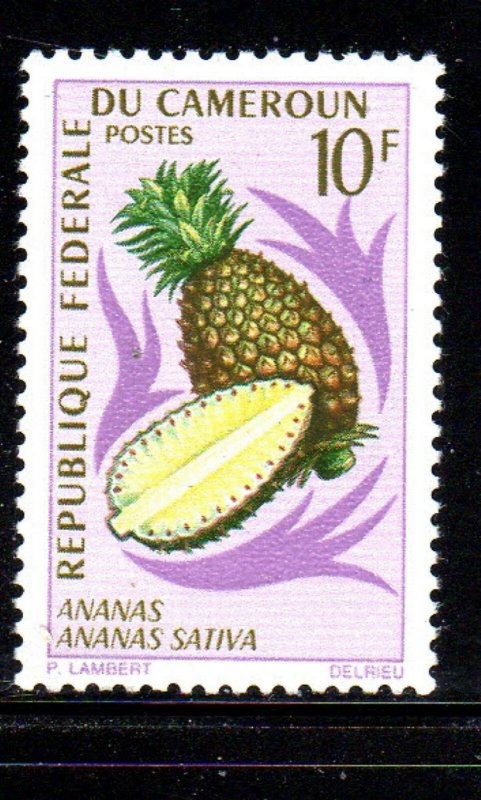 CAMEROUN #467  1967  10fr PINAPPLE    MINT  VF NH  O.G