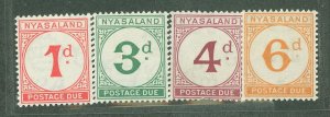 Nyasaland Protectorate #J1/3-5